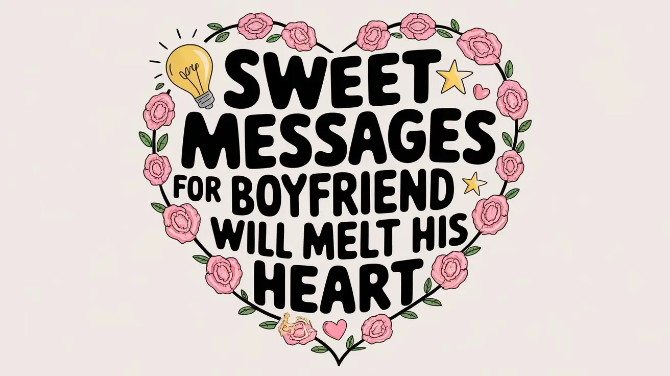 130 Sweet Messages for Boyfriend That Will Melt His Heart