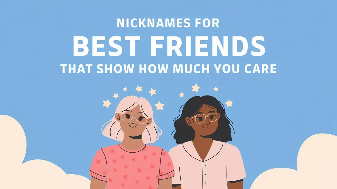 110 Nicknames for Best Friends That Show How Much You Care