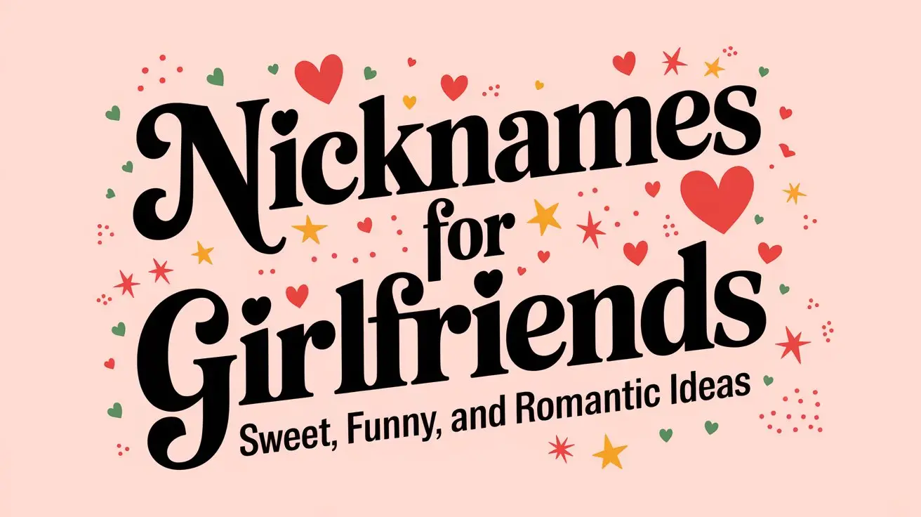 Nicknames for Girlfriends: Sweet, Funny, and Romantic Ideas