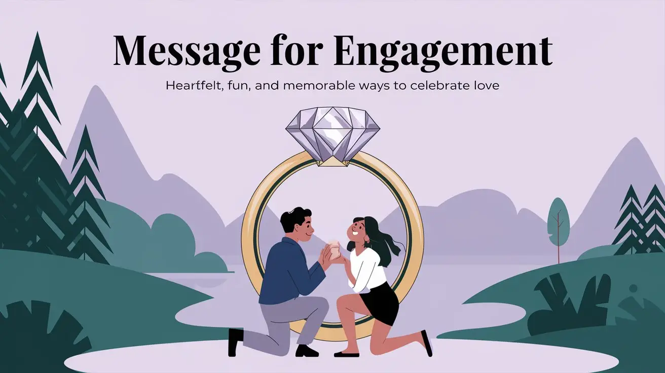 160 Message for Engagement: Heartfelt, Fun, and Memorable Ways to Celebrate Love