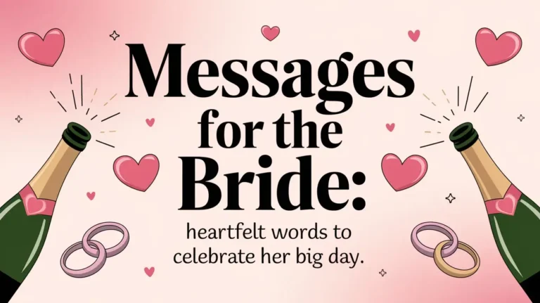 100 Messages for the Bride: Heartfelt Words to Celebrate Her Big Day