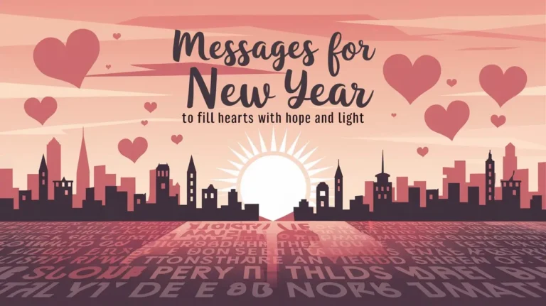 Messages for New Year to Fill Hearts with Hope and Light