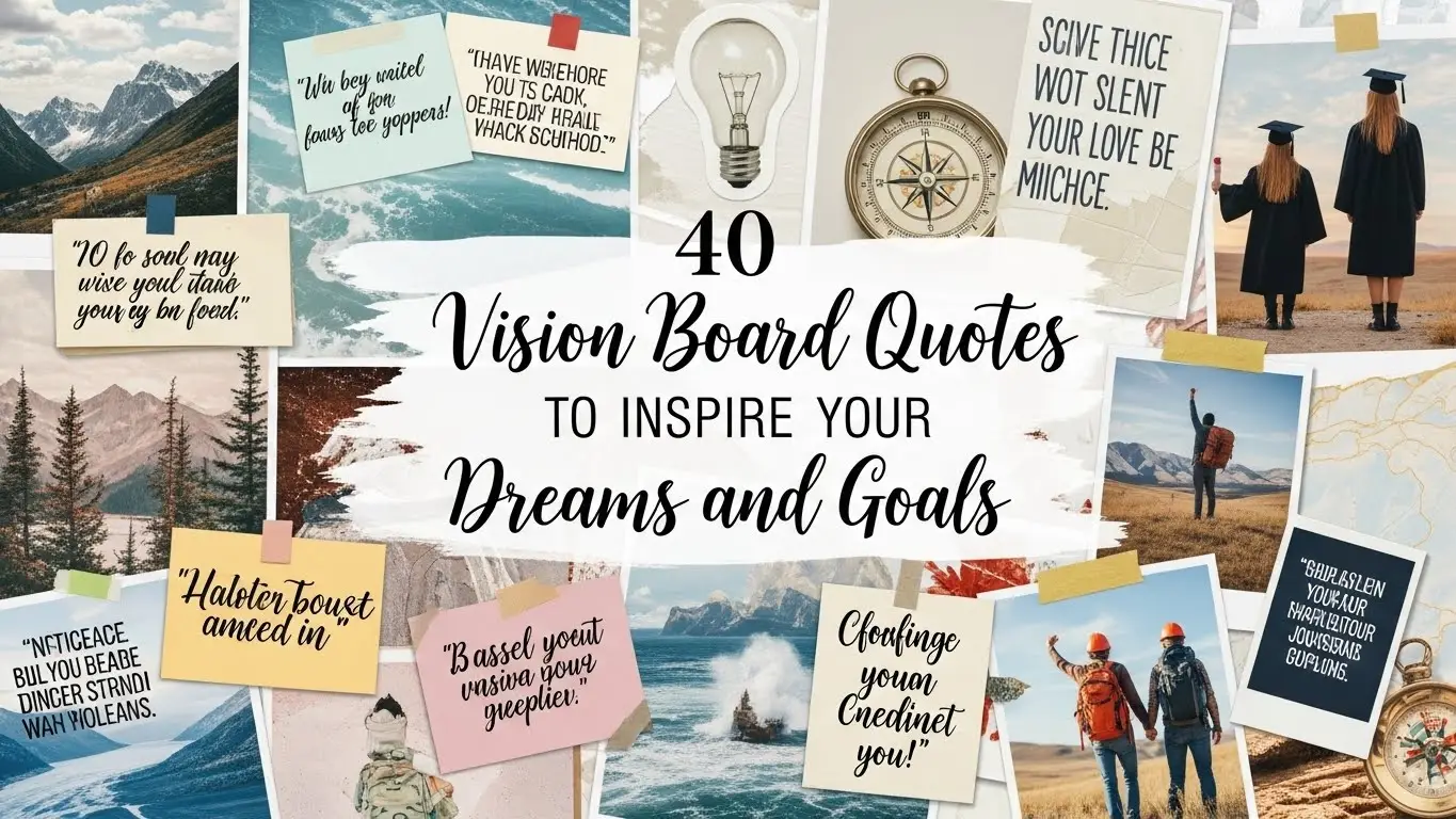 40 Vision Board Quotes to Inspire Your Dreams and Goals