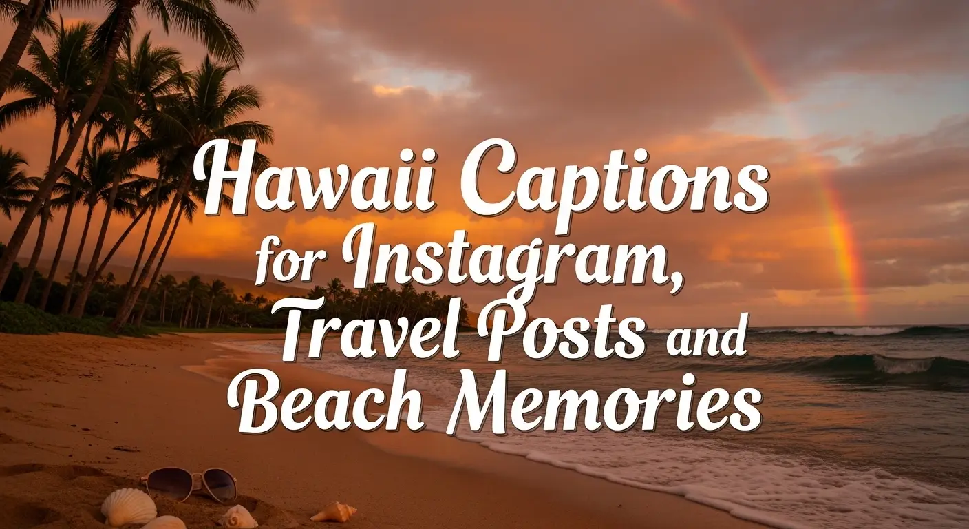 Hawaii Captions for Instagram, Travel Posts, and Beach Memories