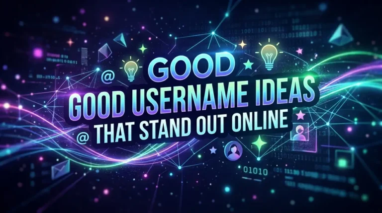 Good Usernames Ideas That Stand Out Online