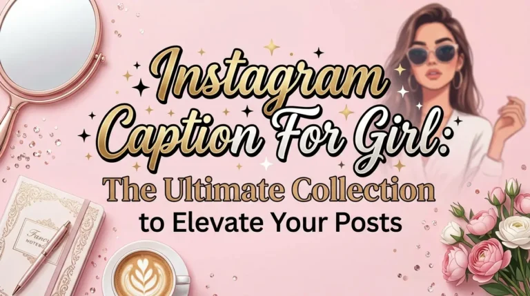 Instagram Caption For Girl: The Ultimate Collection to Elevate Your Posts