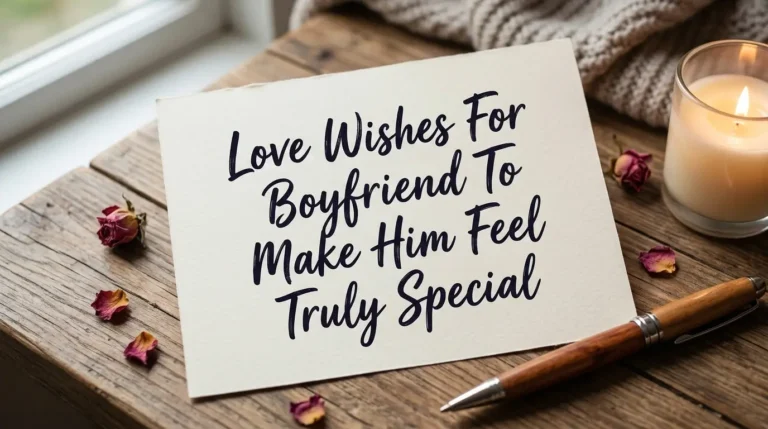 Love Wishes For Boyfriend To Make Him Feel Truly Special
