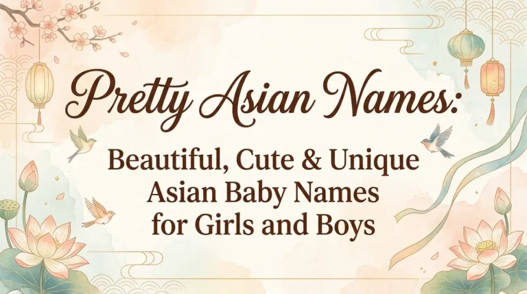 Pretty Asian Names: Beautiful, Cute & Unique Asian Baby Names for Girls and Boys