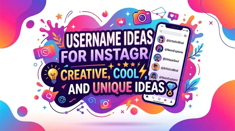 Usernames for Instagram: Creative, Cool, and Unique Ideas