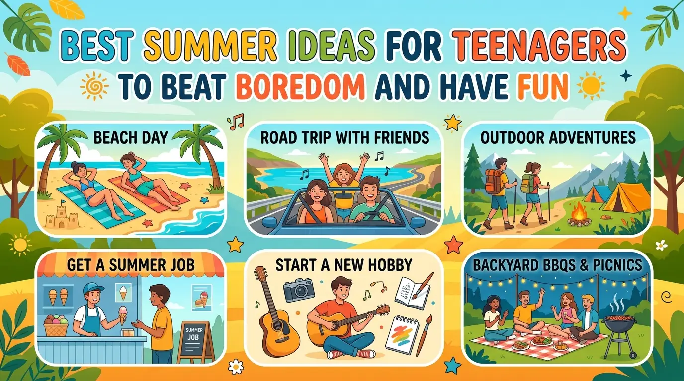 Best Summer Ideas for Teenagers to Beat Boredom and Have Fun