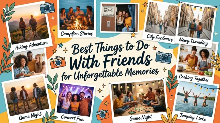 Best Things to Do With Friends for Unforgettable Memories