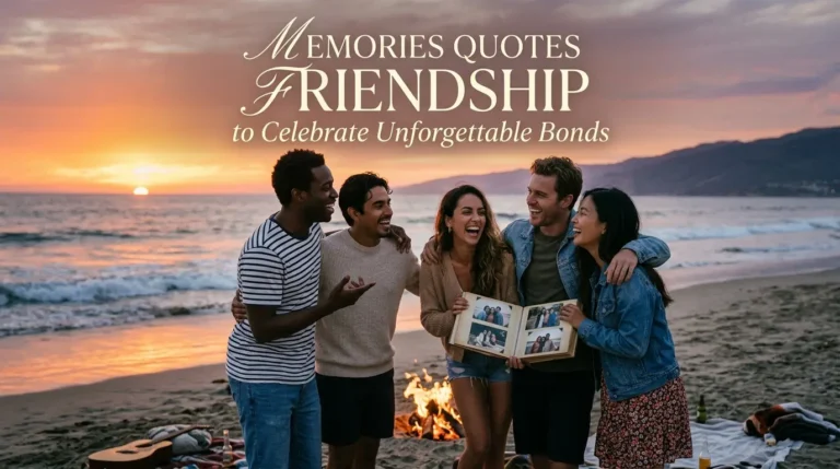 Memories Quotes Friendship to Celebrate Unforgettable Bonds