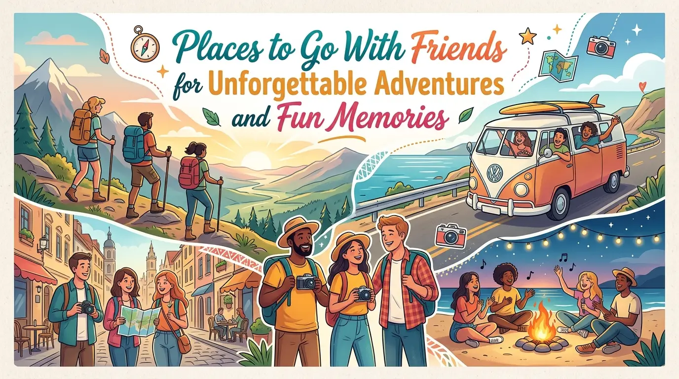 Places to Go With Friends for Unforgettable Adventures and Fun Memories