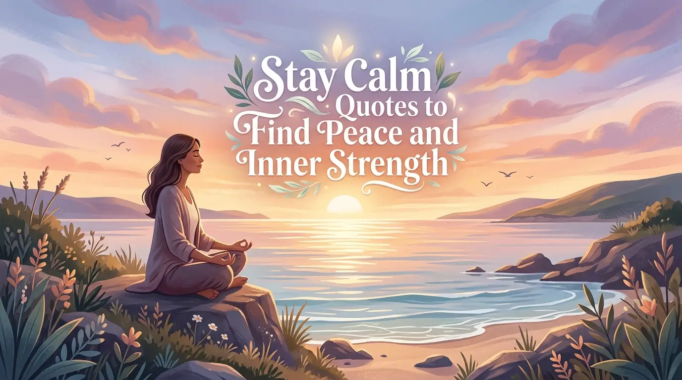 Stay Calm Quotes to Find Peace and Inner Strength