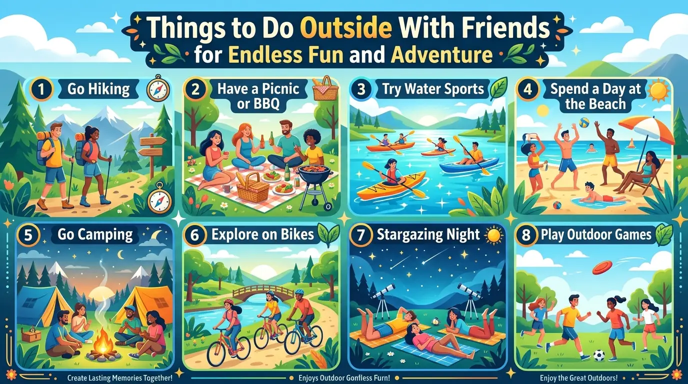 Things to Do Outside With Friends for Endless Fun and Adventure