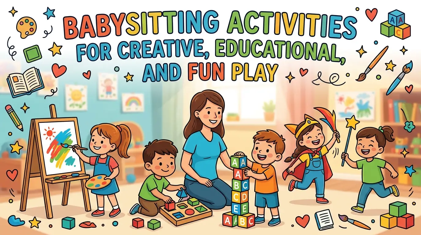 Babysitting Activities for Creative, Educational, and Fun Play