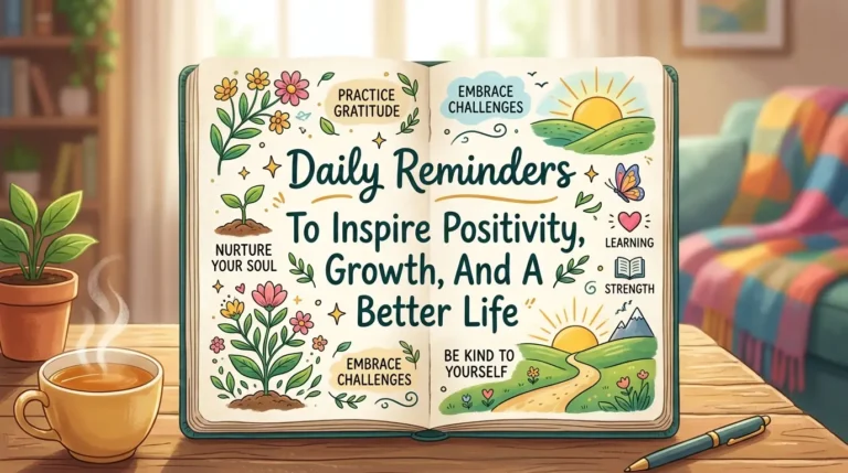 Daily Reminders To Inspire Positivity, Growth, And A Better Life