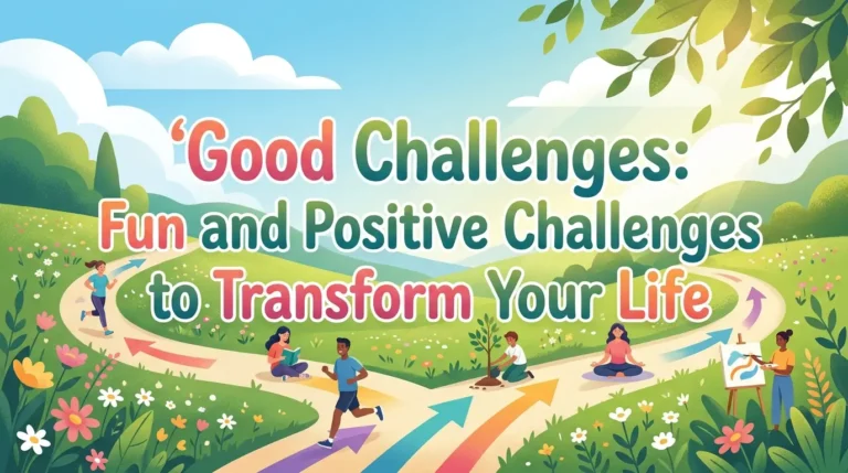 Good Challenges: Fun and Positive Challenges to Transform Your Life
