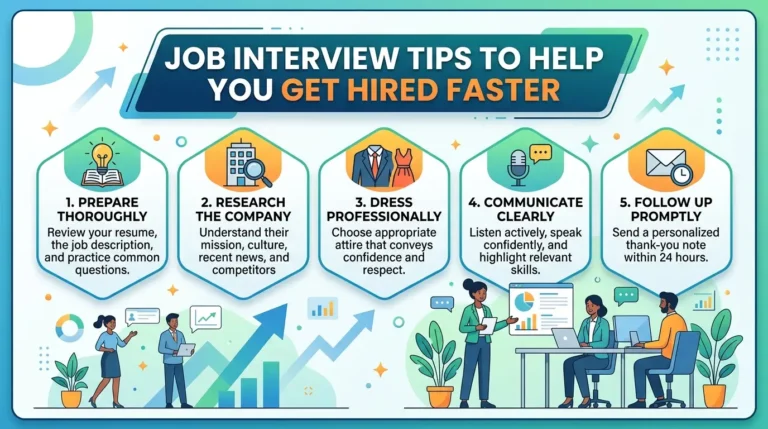 Job Interview Tips To Help You Get Hired Faster