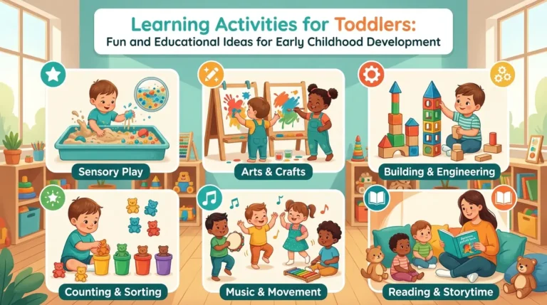 Learning Activities for Toddlers: Fun and Educational Ideas for Early Childhood Development