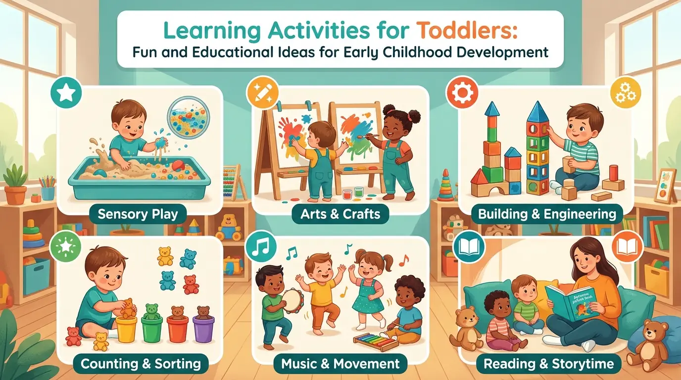 Learning Activities for Toddlers: Fun and Educational Ideas for Early Childhood Development