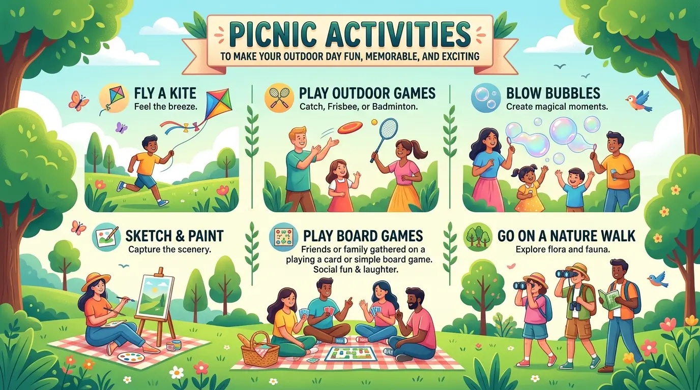 Picnic Activities To Make Your Outdoor Day Fun, Memorable, and Exciting