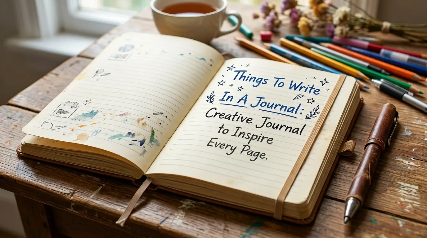 Things To Write In A Journal: Creative Journal Ideas to Inspire Every Page