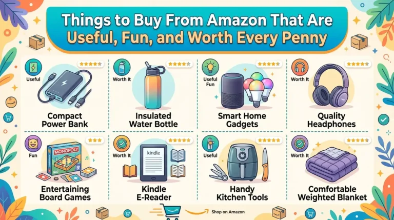 Things to Buy From Amazon That Are Useful, Fun, and Worth Every Penny