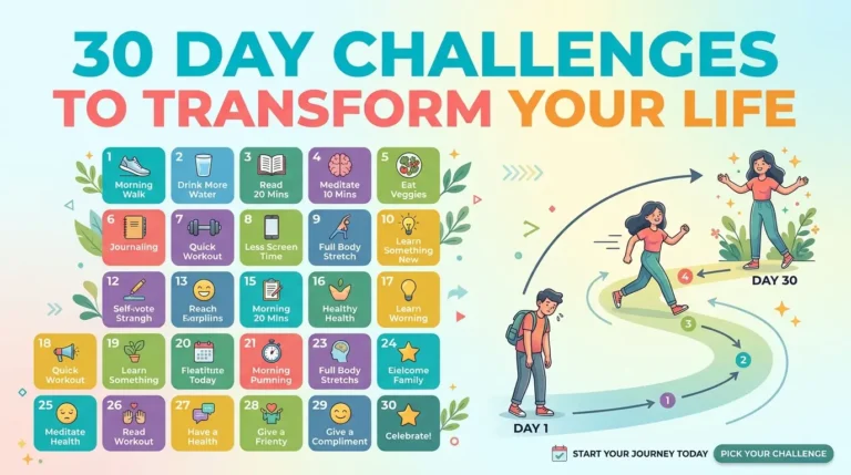 30 Day Challenges to Transform Your Life