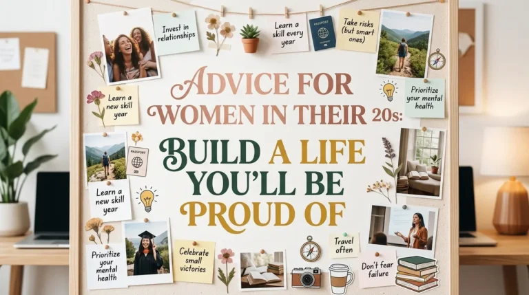 Advice for Women in Their 20s: Build a Life You'll Be Proud Of
