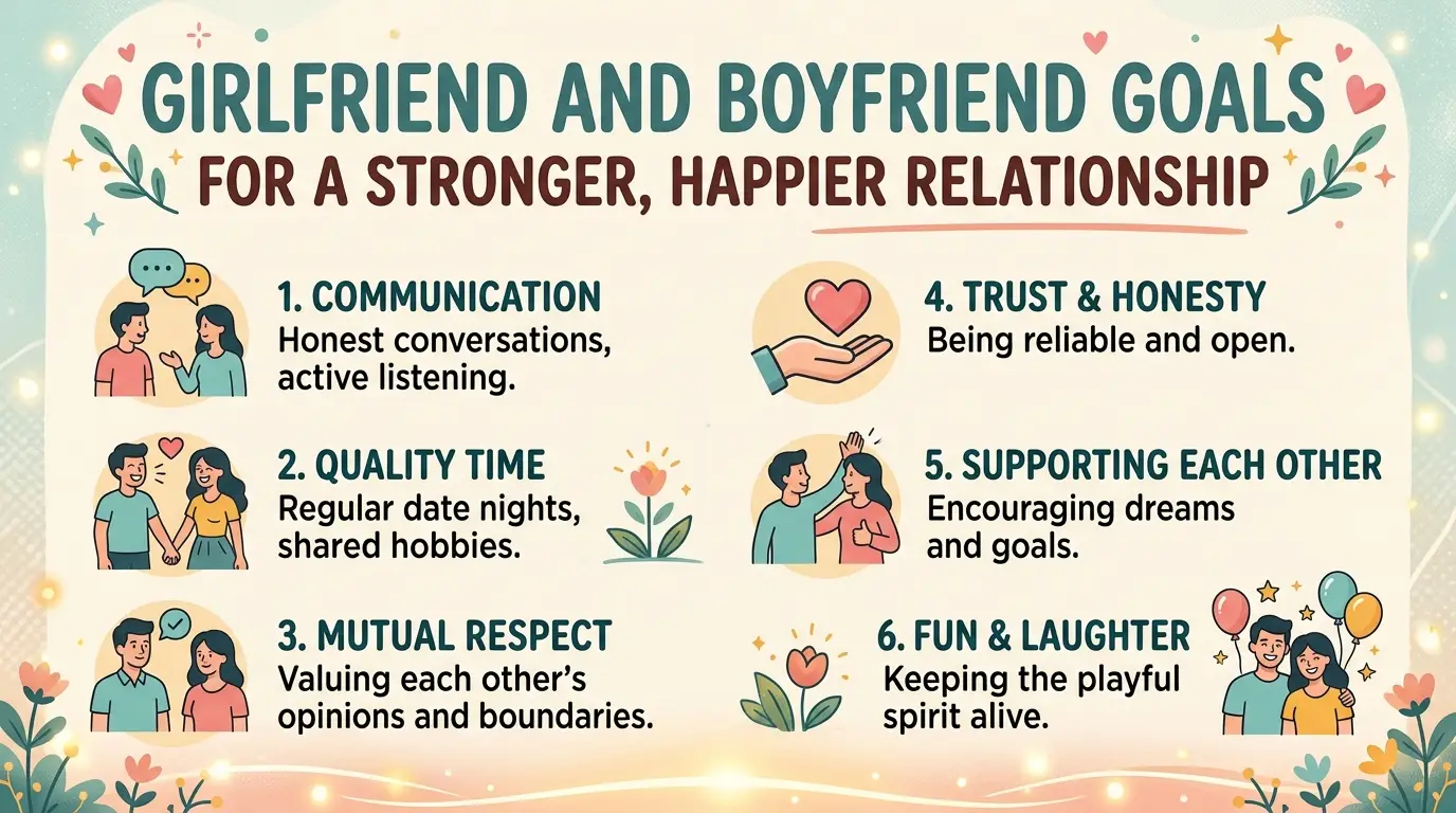 Girlfriend And Boyfriend Goals For A Stronger, Happier Relationship