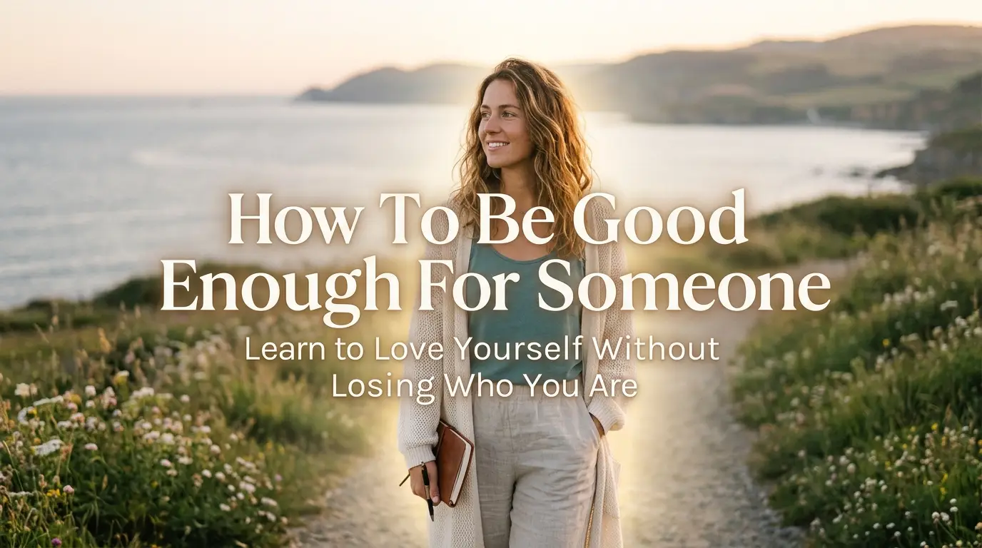 How To Be Good Enough For Someone: Learn to Love Yourself Without Losing Who You Are