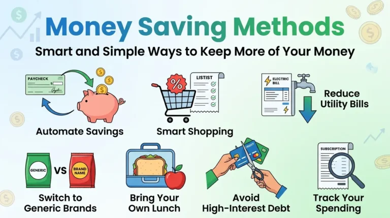 Money Saving Methods: Smart and Simple Ways to Keep More of Your Money