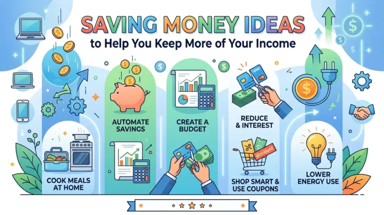 Saving Money Ideas to Help You Keep More of Your Income