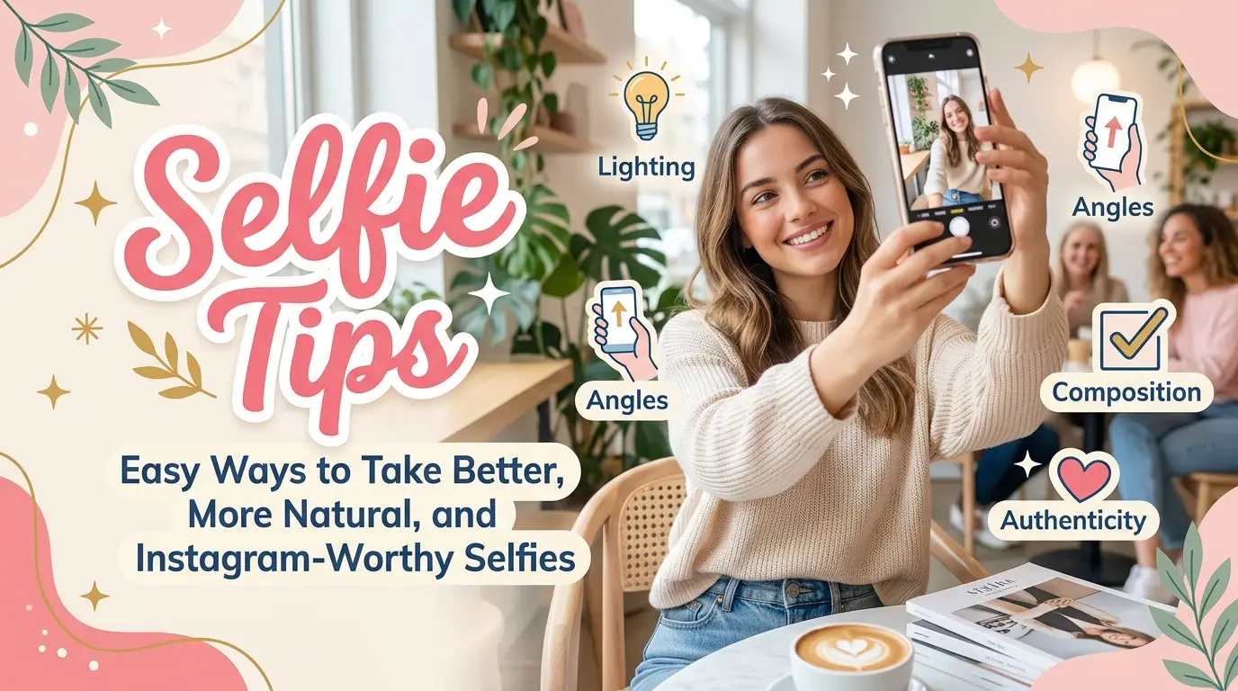 Selfie Tips: Easy Ways to Take Better, More Natural, and Instagram-Worthy Selfies