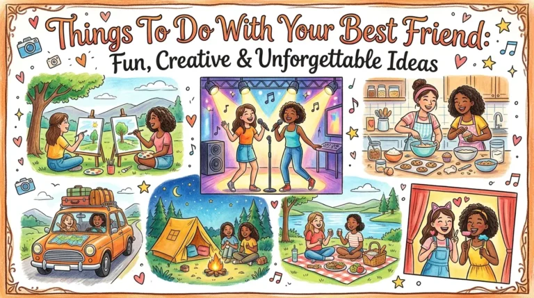 Things To Do With Your Best Friend: Fun, Creative & Unforgettable Ideas