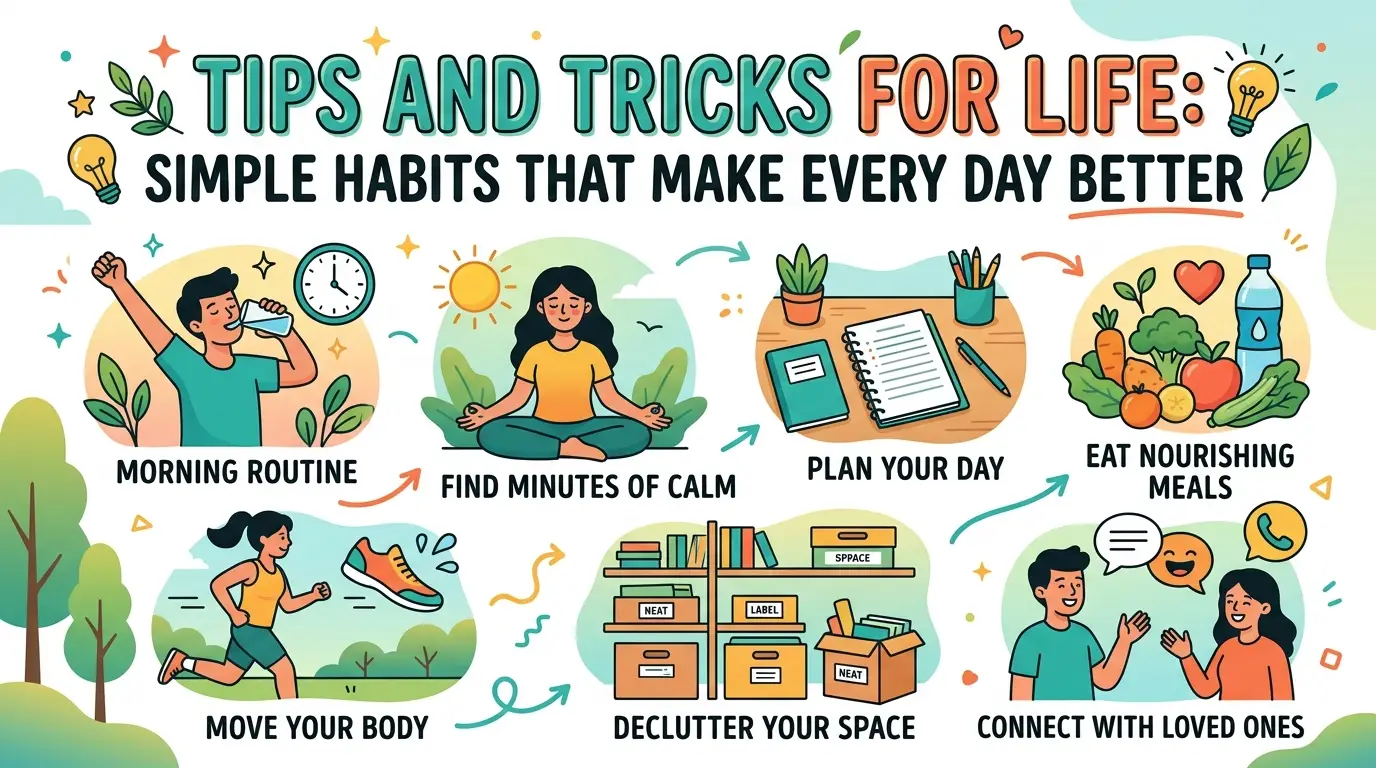 Tips and Tricks for Life: Simple Habits That Make Every Day Better