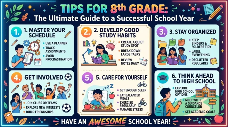 Tips for 8th Grade: The Ultimate Guide to a Successful School Year