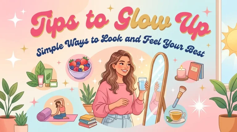Tips to Glow Up: Simple Ways to Look and Feel Your Best