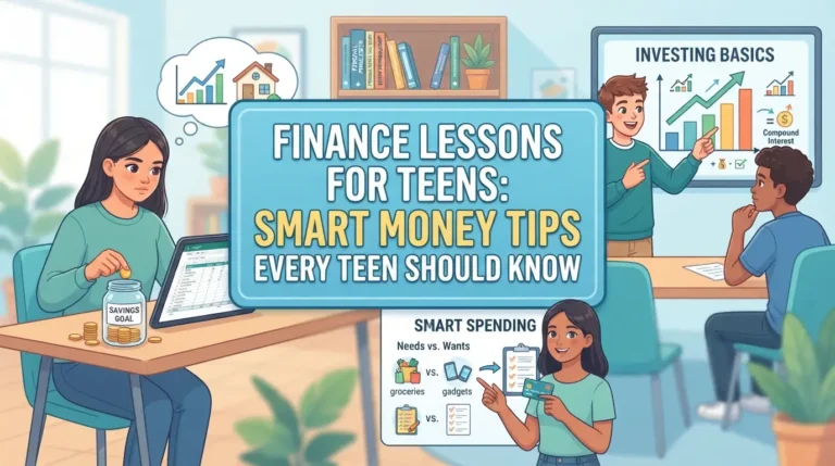 Finance Lessons for Teens: Smart Money Tips Every Teen Should Know