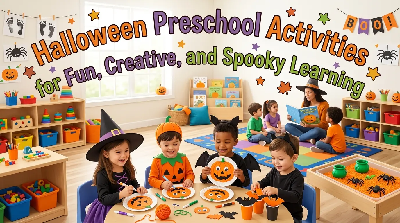 Halloween Preschool Activities for Fun, Creative, and Spooky Learning