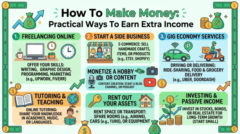 How To Make Money: Practical Ways To Earn Extra Income