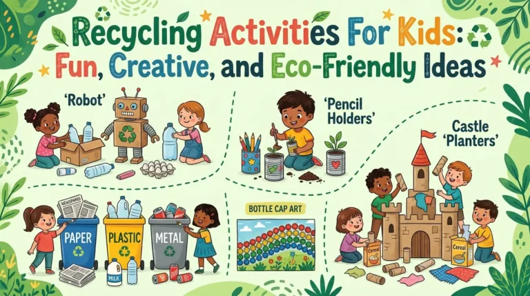 Recycling Activities For Kids: Fun, Creative, and Eco-Friendly Ideas