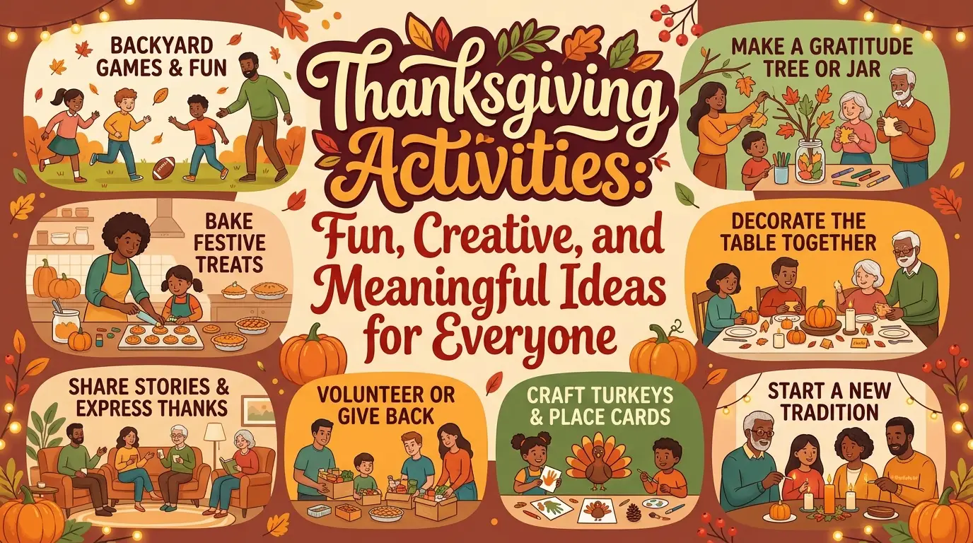 Thanksgiving Activities: Fun, Creative, and Meaningful Ideas for Everyone