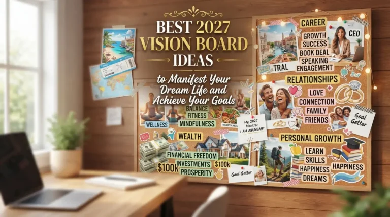 Best 2027 Vision Board Ideas to Manifest Your Dream Life and Achieve Your Goals