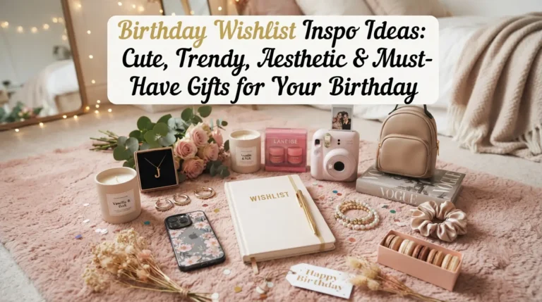 Birthday Wishlist Inspo Ideas: Cute, Trendy, Aesthetic & Must-Have Gifts for Your Birthday
