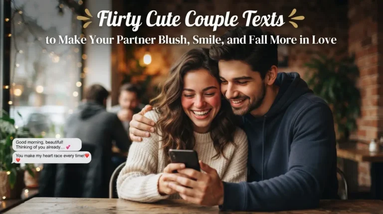 Flirty Cute Couple Texts to Make Your Partner Blush, Smile, and Fall More in Love