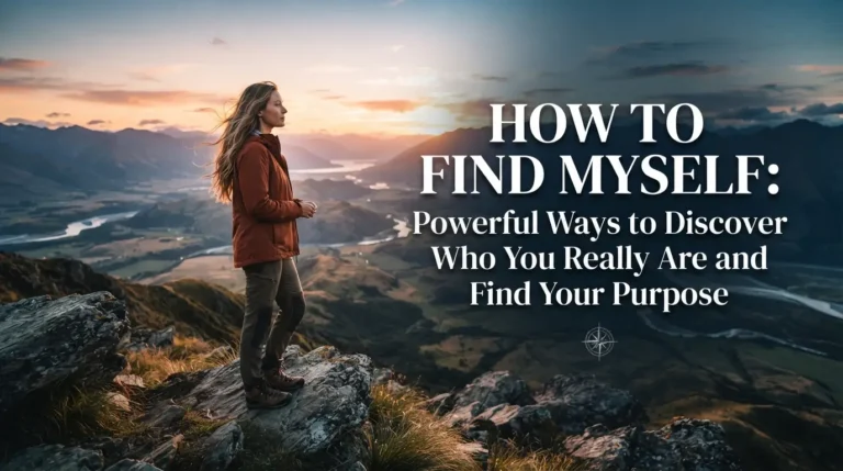 How to Find Myself: Powerful Ways to Discover Who You Really Are and Find Your Purpose
