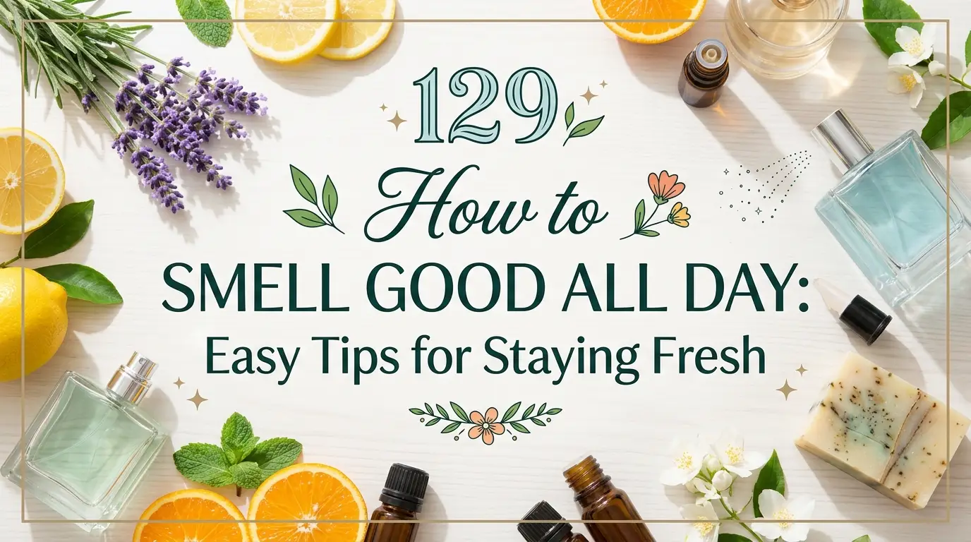 How to Smell Good All Day: Easy Tips for Staying Fresh